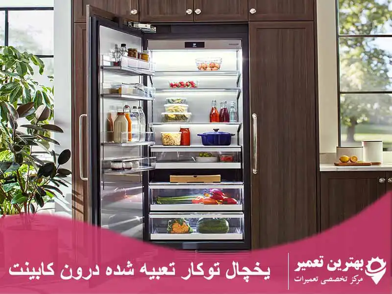 تعمیر یخچال و تعمیر ساید 24 ساعته 19 refrigerator in cabinets - بهترین تعمیر ، تعمیر ساید